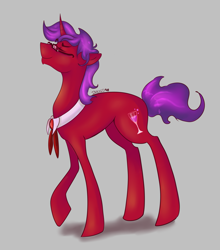 Size: 2273x2582 | Tagged: safe, artist:inkeed, oc, oc only, oc:spencer, pony, unicorn, commission, solo