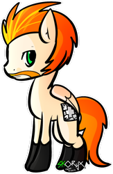 Size: 722x1107 | Tagged: safe, artist:sheamus-mlp, artist:skoryx, artist:the-sheamus-mlp, beard, ponified, request, sheamus, wrestling, wwe