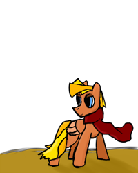 Size: 1000x1250 | Tagged: safe, artist:xenorager, oc, oc only, pegasus, pony, clothes, mlpdnd, scarf, simple background, solo, transparent background