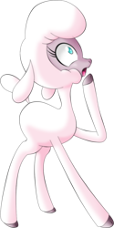 Size: 638x1271 | Tagged: safe, artist:the-black-terror, pom lamb, lamb, sheep, them's fightin' herds, community related, solo