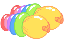 Size: 3600x2444 | Tagged: safe, artist:greenmachine987, the cutie map, balloon, balloon binoculars, binoculars, high res, no pony, object, simple background, transparent background, vector