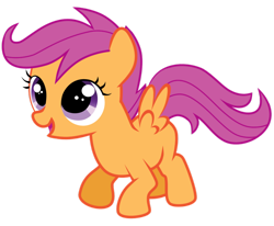 Size: 900x740 | Tagged: safe, artist:chiko997, scootaloo, questionable source, simple background, solo, transparent background, vector