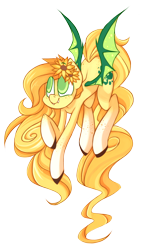 Size: 902x1583 | Tagged: safe, artist:kelcasual, oc, oc only, oc:sunflower meadows, bat pony, pony, simple background, solo, transparent background