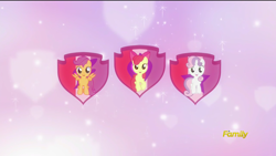 Size: 1920x1080 | Tagged: safe, screencap, apple bloom, scootaloo, sweetie belle, crusaders of the lost mark, cutie mark, cutie mark crusaders, the cmc's cutie marks