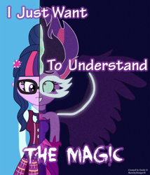 Size: 3000x3510 | Tagged: safe, artist:sketchydesign78, midnight sparkle, sci-twi, twilight sparkle, equestria girls, friendship games, split personality