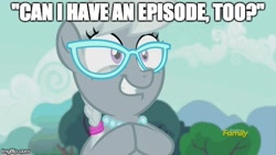 Size: 500x281 | Tagged: safe, screencap, silver spoon, crusaders of the lost mark, cute, image macro, meme, silver squee, silverbetes, solo