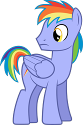 Size: 5000x7516 | Tagged: safe, artist:vladimirmacholzraum, rainbow blaze, games ponies play, absurd resolution, simple background, solo, transparent background, vector