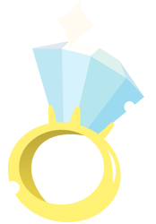 Size: 6960x10000 | Tagged: safe, artist:flutter525, spoiled rich, crusaders of the lost mark, absurd resolution, cutie mark, diamond, diamond ring, simple background, transparent background, vector