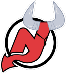 Size: 578x645 | Tagged: safe, artist:lyraheartstrngs, iron will, hockey, logo, logo parody, new jersey devils, nhl