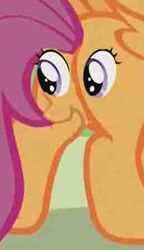 Size: 259x449 | Tagged: safe, edit, edited screencap, screencap, scootaloo, :v, butt, buttface, not salmon, plot, scootabutt, wat, wtf