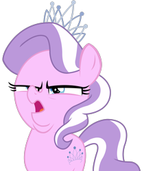 Size: 3172x3772 | Tagged: safe, artist:sketchmcreations, diamond tiara, crusaders of the lost mark, arin hanson face, double chin, faic, open mouth, simple background, solo, transparent background, vector