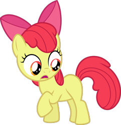 Size: 1500x1558 | Tagged: safe, artist:masem, apple bloom, bloom and gloom, .ai available, simple background, solo, transparent background, vector