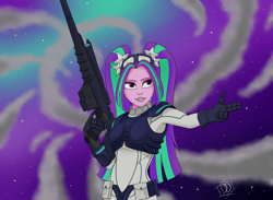 Size: 3072x2252 | Tagged: safe, artist:deddrunk, aria blaze, equestria girls, crossover, heroes of the storm, nova, nova terra, solo