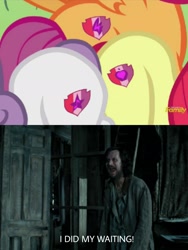 Size: 1536x2048 | Tagged: safe, screencap, apple bloom, scootaloo, sweetie belle, crusaders of the lost mark, cutie mark, cutie mark crusaders, harry potter, image macro, it happened, it has finally happened, meme, sirius black, the cmc's cutie marks