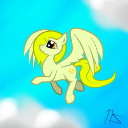 Size: 2000x2000 | Tagged: safe, artist:nightspinner, oc, oc only, oc:radiant, pegasus, pony, solo