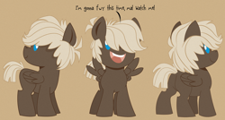 Size: 1150x618 | Tagged: safe, artist:dbkit, dumbbell, colt, cute, foal, younger