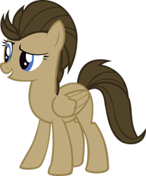 Size: 1024x1230 | Tagged: safe, artist:blah23z, edit, doctor whooves, lightning dust, the doctoress, fusion, recolor, rule 63, simple background, solo, transparent background, vector