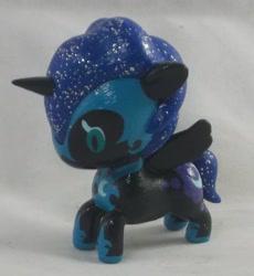 Size: 1489x1617 | Tagged: safe, artist:gryphyn-bloodheart, nightmare moon, alicorn, pony, antagonist, custom, irl, photo, toy, unicorno