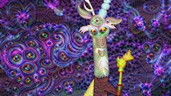 Size: 1200x675 | Tagged: safe, edit, edited screencap, screencap, discord, make new friends but keep discord, deepdream, looking at you, nightmare fuel, oh god, surreal, the discord zone, ticket