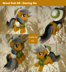 Size: 1792x1950 | Tagged: safe, artist:anjeyli, daring do, irl, photo, plushie, solo