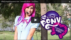 Size: 638x360 | Tagged: safe, human, equestria girls, clothes, cosplay, irl, irl human, photo, youtube, youtube link