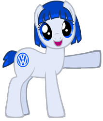 Size: 934x1094 | Tagged: safe, artist:nsdrift, oc, oc only, oc:mareswagen, solo, volkswagen