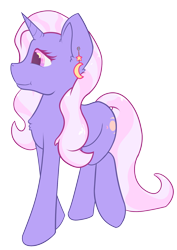 Size: 1148x1624 | Tagged: safe, artist:solipsus, oc, oc only, oc:aurora lulamoon, pony, unicorn, solo