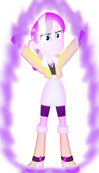 Size: 2092x3637 | Tagged: safe, artist:digiradiance, artist:ponyalfonso, edit, diamond tiara, equestria girls, rainbow rocks, aura, clothes, powering up, simple background, solo, transparent background, vector, vector edit