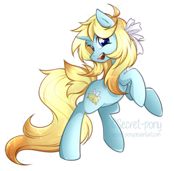 Size: 753x737 | Tagged: safe, artist:secret-pony, oc, oc only, oc:shimmering belle, solo