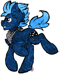 Size: 534x667 | Tagged: safe, artist:iroxykun, oc, oc only, oc:checkered flag, earth pony, pony, adoptable, male