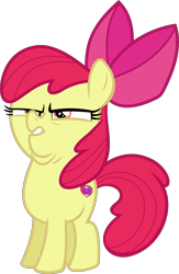 Size: 2853x4384 | Tagged: safe, artist:mlpcompilation, edit, apple bloom, diamond tiara, crusaders of the lost mark, absurd resolution, apple bloom's bow, arin hanson face, bow, cutie mark, face edit, faic, hair bow, simple background, solo, the cmc's cutie marks, transparent background, vector