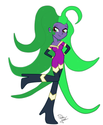 Size: 3000x3666 | Tagged: safe, artist:susanzx2000, mane-iac, equestria girls, equestria girls-ified, simple background, smiling, solo, transparent background