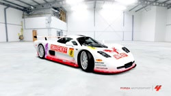 Size: 1280x720 | Tagged: safe, artist:skyline333, berry punch, berryshine, car, forza motorsport 4, itasha, mosler, mosler mt900