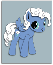 Size: 1265x1565 | Tagged: safe, artist:the-paper-pony, oc, oc only, commission, shadowbox, solo