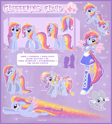 Size: 1600x1780 | Tagged: safe, artist:centchi, oc, oc only, oc:glittering cloud, oc:pixie, chinchilla, crystal pony, pegasus, pony, equestria girls, cutie mark, equestria girls-ified, pet, pet oc, ponied up, solo, wet mane