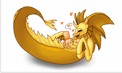 Size: 1212x720 | Tagged: safe, artist:miracle32, adagio dazzle, hippocampus, merpony, siren, adoragio, bellyrubs, cute, disembodied hand, heart, tickling, true form