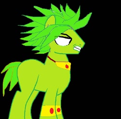 Size: 826x814 | Tagged: safe, base used, broly, dragon ball z, ponified, solo