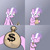 Size: 2000x2000 | Tagged: safe, edit, diamond tiara, pony, unicorn, bipedal, blushing, cute, exploitable meme, eyes closed, female, filly, gradient background, hoof hold, horn, hug, letter, meme, money, money bag, paper, smiling, solo, sweetie's note meme, two toned hair, white coat, wide eyes