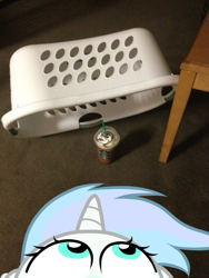 Size: 631x841 | Tagged: safe, artist:aerisneko, artist:frozrose, oc, oc only, oc:frozen rose, coffee, its a trap!