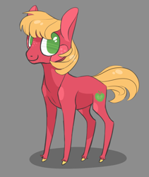 Size: 906x1072 | Tagged: safe, artist:jellybeanbullet, big macintosh, earth pony, pony, male, solo, stallion