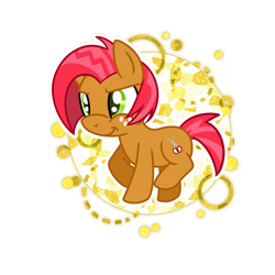 Size: 1024x1024 | Tagged: safe, artist:kazziepones, babs seed, bloom and gloom, simple background, solo, transparent background