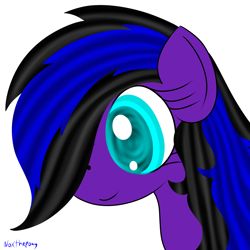 Size: 2500x2500 | Tagged: safe, artist:asknoxthepony, oc, oc only, oc:nox stella, bust, female, portrait, solo