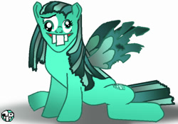 Size: 758x530 | Tagged: safe, artist:ugly-pony, oc, oc only, bucktooth, derp, solo