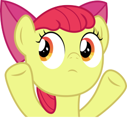 Size: 4960x4790 | Tagged: safe, artist:1apeepa, apple bloom, absurd resolution, simple background, solo, transparent background, vector