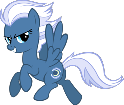 Size: 3000x2545 | Tagged: safe, artist:doctor-g, night glider, pegasus, pony, the cutie map, female, flying, mare, simple background, smiling, solo, transparent background, vector