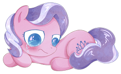 Size: 2600x1600 | Tagged: safe, artist:patchnpaw, diamond tiara, crying, sad, solo, the pony i want to be, wingding eyes