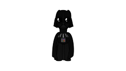 Size: 1920x1080 | Tagged: safe, artist:kronoxus, cape, clothes, crossover, darth vader, helmet, ponified, simple background, solo, star wars, transparent background
