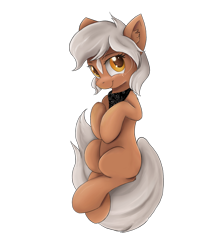 Size: 1954x2250 | Tagged: safe, artist:ardail, artist:griffonite, edit, earth pony, pony, :t, bandana, colored pupils, cute, ear fluff, epona, eponadorable, female, freckles, lidded eyes, looking at you, mare, on back, ponified, simple background, sitting, smiling, smiling at you, solo, the legend of zelda, transparent background