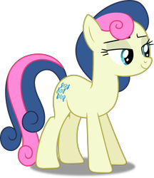 Size: 3452x4000 | Tagged: safe, artist:dashiesparkle, bon bon, sweetie drops, slice of life (episode), absurd resolution, background pony, simple background, solo, transparent background, vector