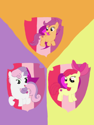 Size: 2448x3264 | Tagged: safe, artist:cartoonobsessedstar1, apple bloom, scootaloo, sweetie belle, crusaders of the lost mark, cutie mark, cutie mark crusaders, the cmc's cutie marks